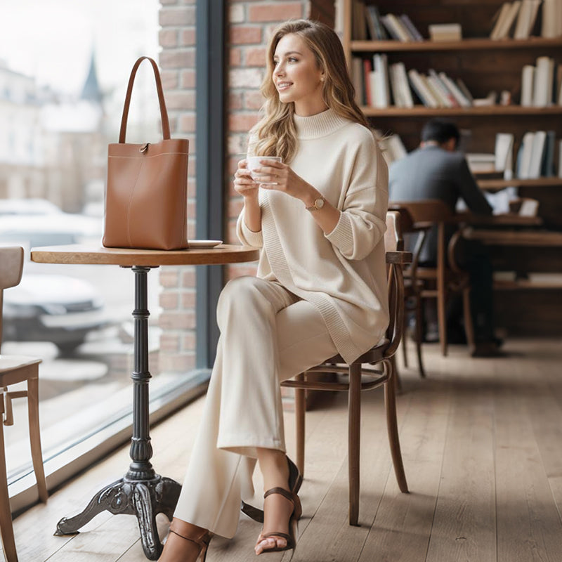 Hannah – Elegante Damesjurk met Moedeloze Stijl