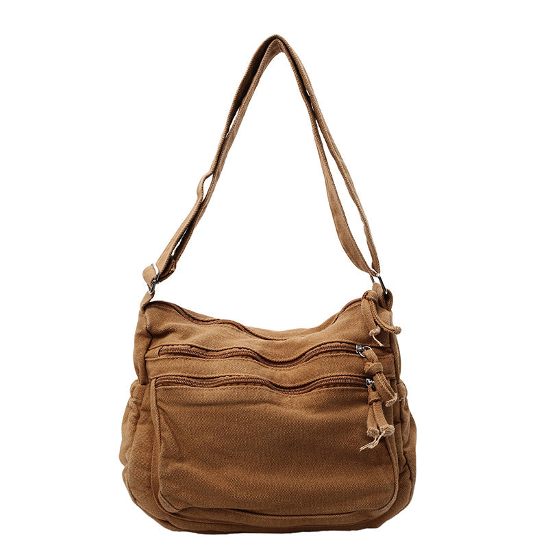 Sally — Casual Canvas Tas | 50% KORTING