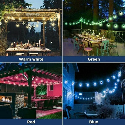 SolarGlow — Tuin Lichtsnoer | 50% KORTING