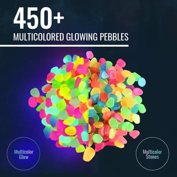 LunaGlow — Glow Tuinstenen | 50% KORTING