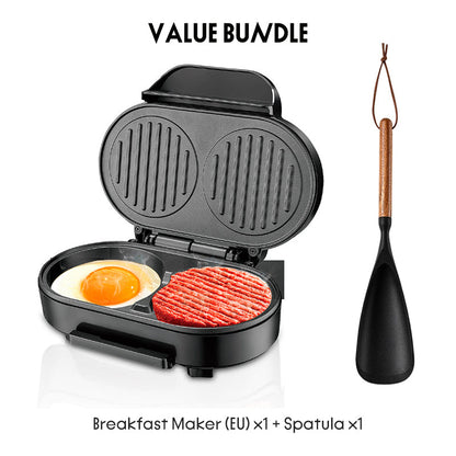 EmberGrill — Compacte ontbijtgrill | 50% KORTING