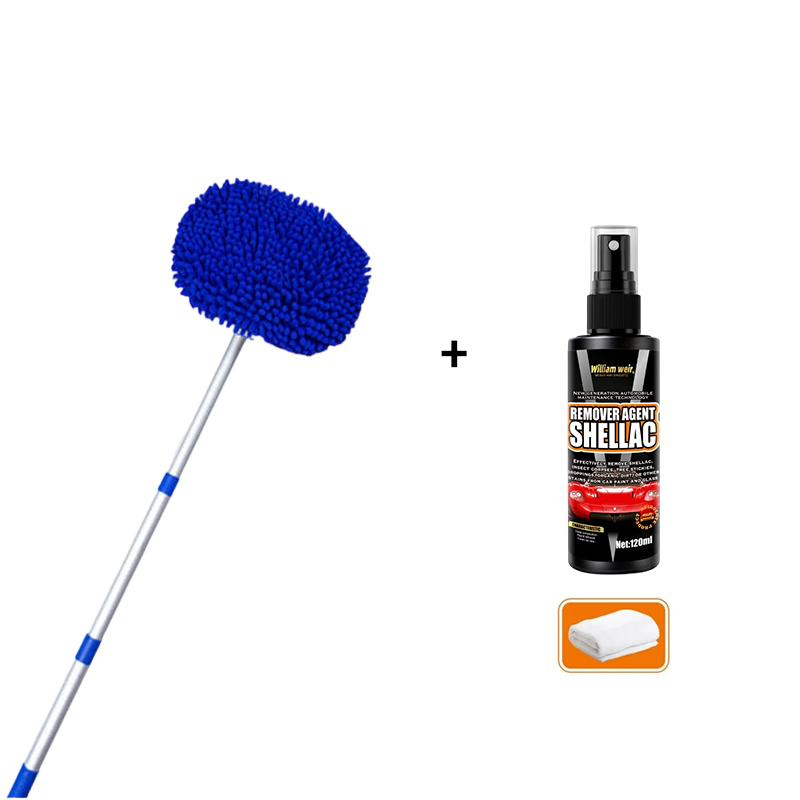 ProShine Reach — Telescopische Wasmop + extra gratis mop | 50% KORTING