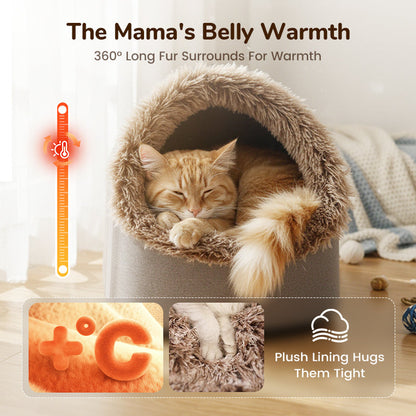 CozyCave – Kattenknuffelgrot | 50% KORTING