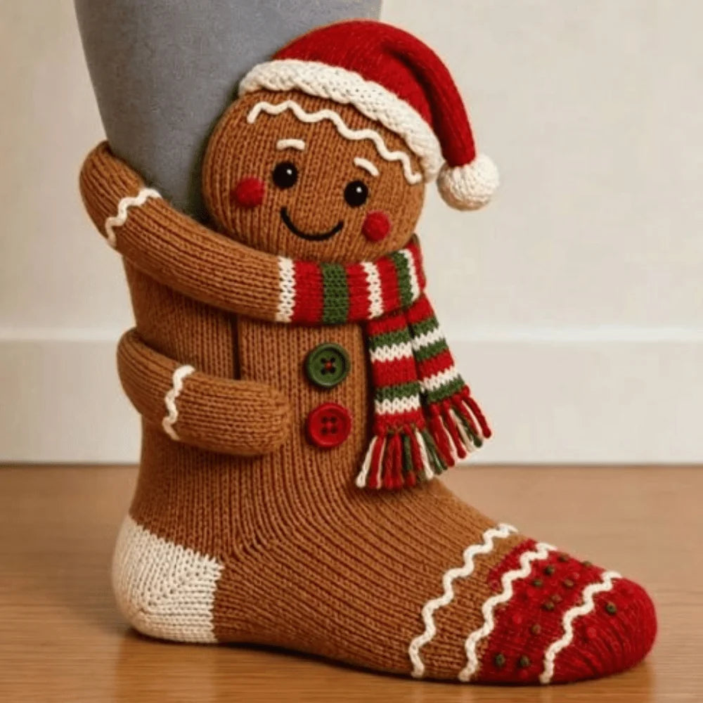 HugSocks — 3D Kerst Warme Sokken