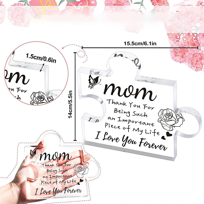 Acryl puzzelornament