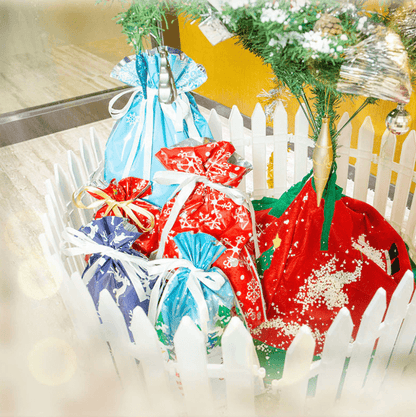 FestiveWrap - Feestelijke cadeauzakjes - snel inpakken zonder schaar of plakband | 50% KORTING