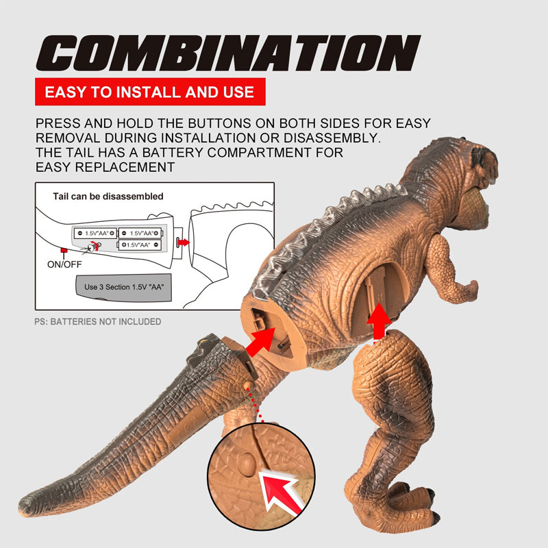 DinoRex — Interactieve RC Dinosaurus | 50% KORTING