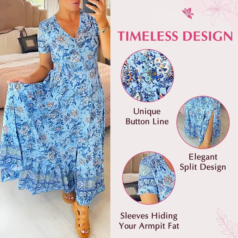 Isla – Flatterende Zomerjurk | 50% KORTING