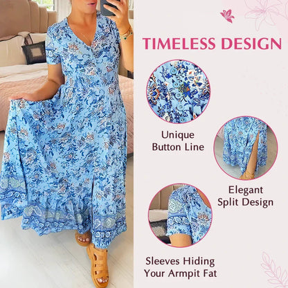 Isla – Flatterende Zomerjurk | 50% KORTING