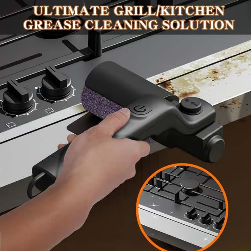 GrimeCrusher Grillborstel – Moeiteloos Schoonmaken, Ontspannen BBQ