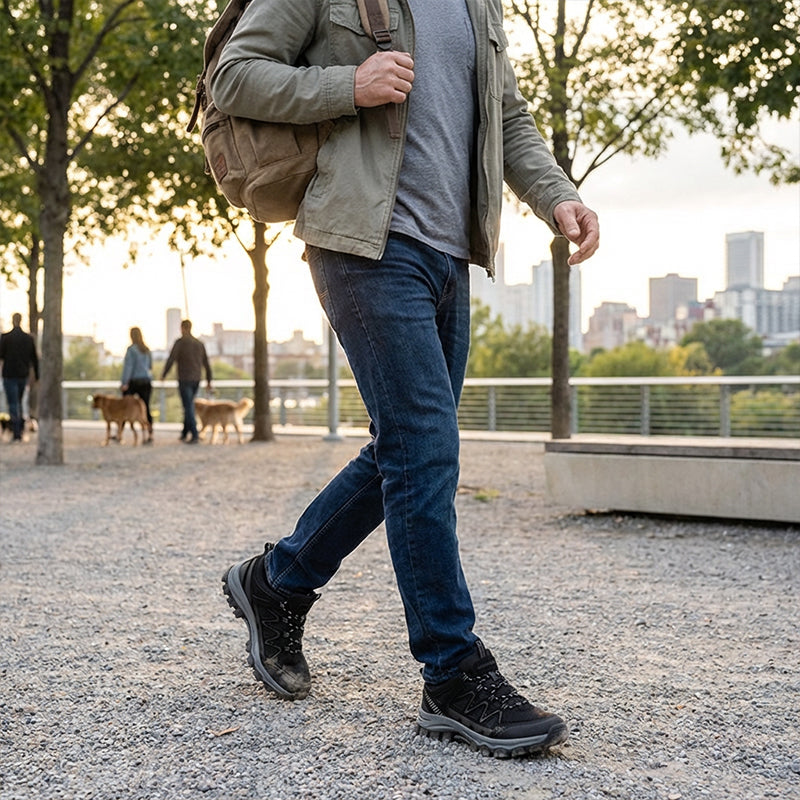 RidgeWalker — Lichtgewicht Wandelschoenen met Robuuste Teenbescherming