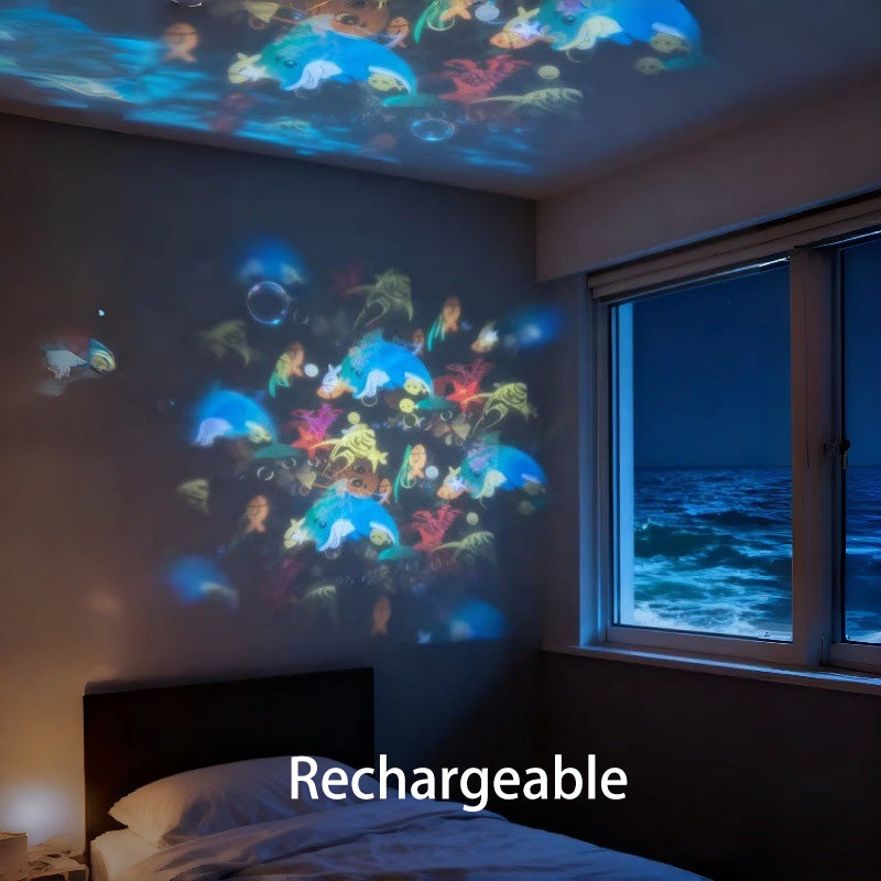 AquaGlow — Oceaanlicht Projector | 50% KORTING