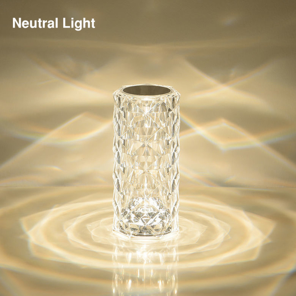 LumaShine Kristallen Lamp – Betoverend Licht, Directe Rust
