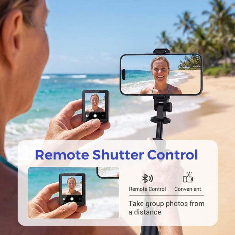 Selfie Monitor — Leg Elk Moment moeiteloos vast