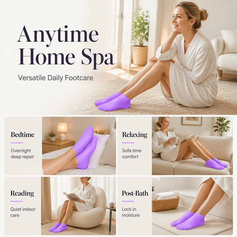hydraSoothe Siliconensokken — Zachte Voeten, Direct Vertrouwen