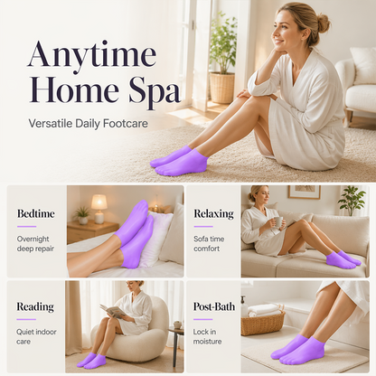 hydraSoothe Siliconensokken — Zachte Voeten, Direct Vertrouwen