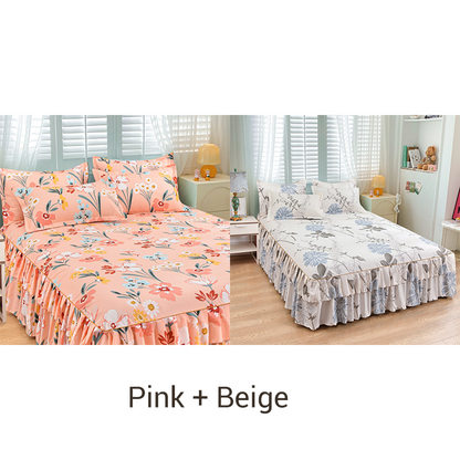 BloomEase Beddengoedset — Gezellige Bloemenontsnapping