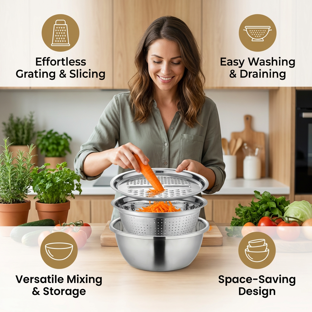 SwiftSlice Pro — Multifunctionele Keukenhulp | 50% KORTING