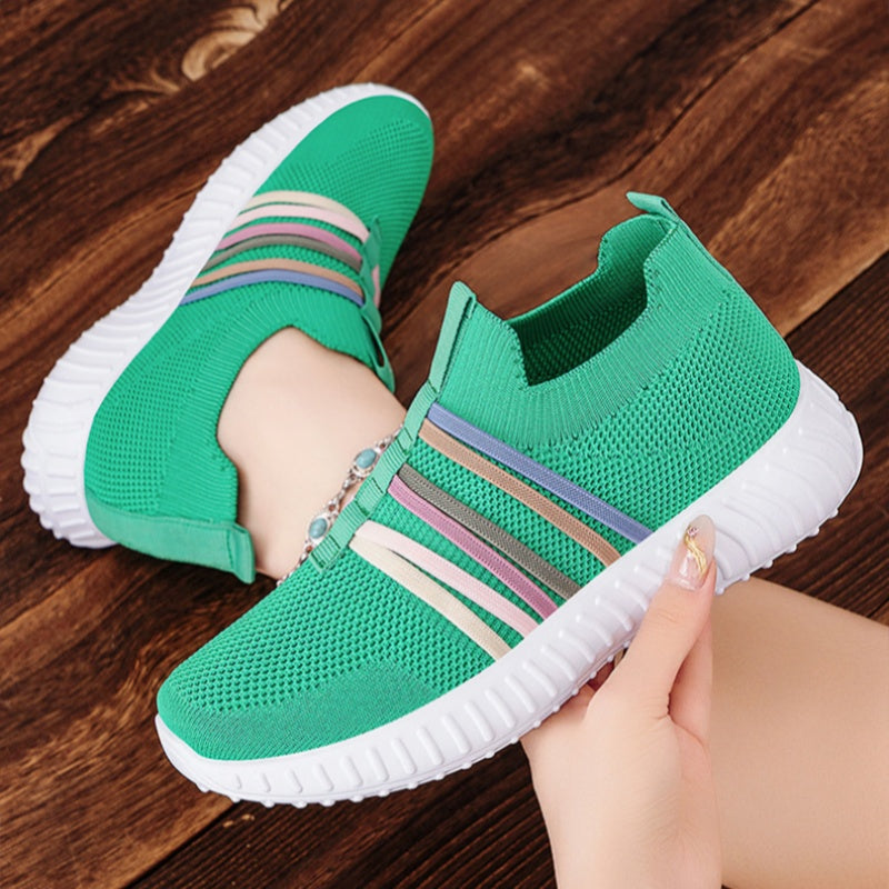 Elise — Ademend Mesh Schoenen met Boogondersteuning