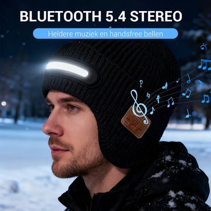 Luca – Bluetooth Muts met LED-licht en Geluid
