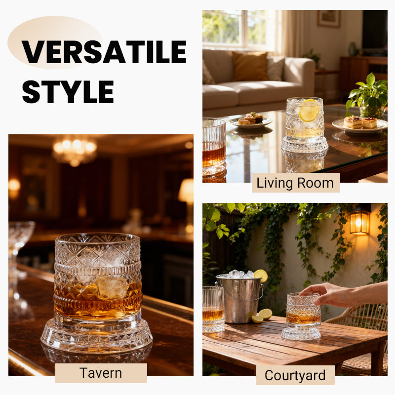 SpinGlass – Roterend Whiskeyglas | 1+1 GRATIS