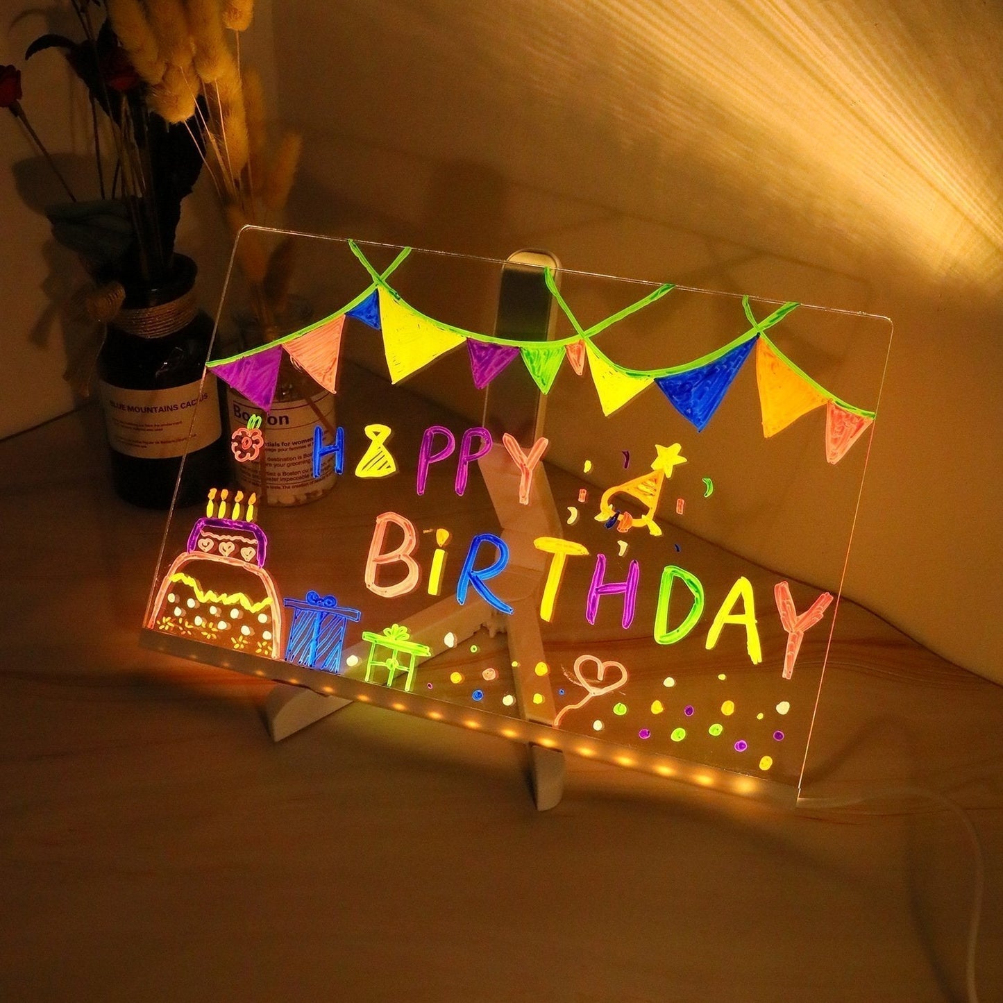 LumoCanvas – LED Creatief Schrijfbord | 50% KORTING