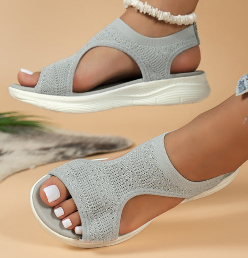 Luca — Ademend Sandalen met Brede Pasvorm en Wolkencomfort