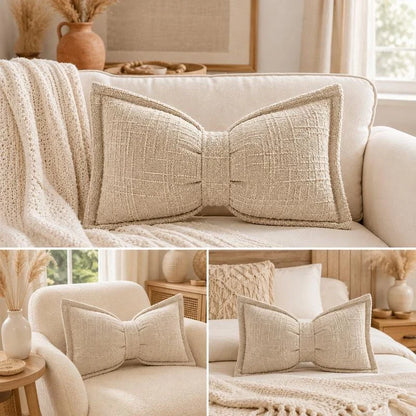 LuxeFleur Strik Chenille Kussen – Gezellig Comfort, Moeiteloze Stijl
