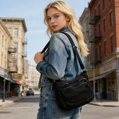 Sally — Casual Canvas Tas | 50% KORTING