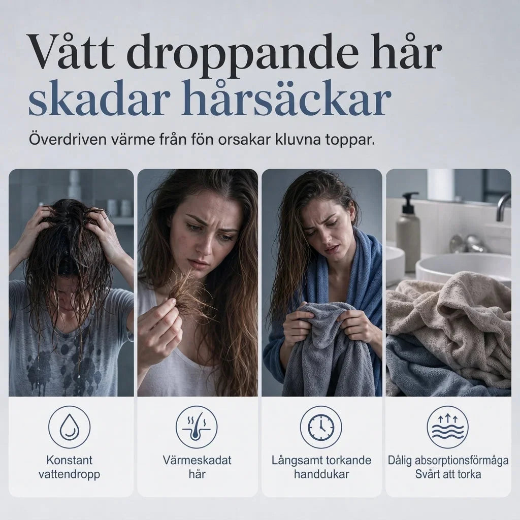AquaVeil Haardoek — Droog Sneller, Voel Je Geweldig