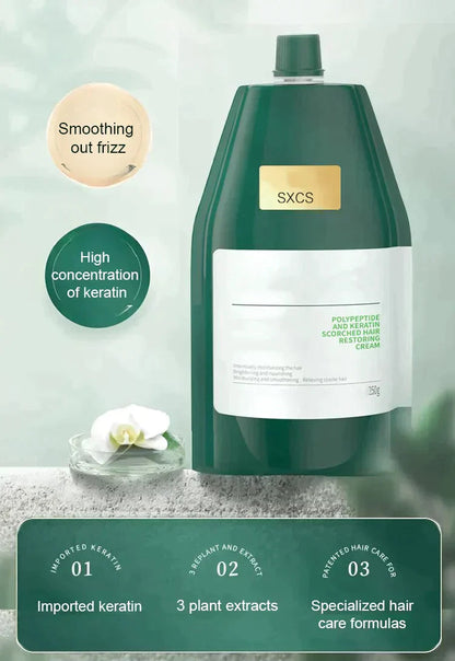 KeratiCare – 250 Polypeptide Keratine Hydraterende Haarcrème | 1+1 GRATIS