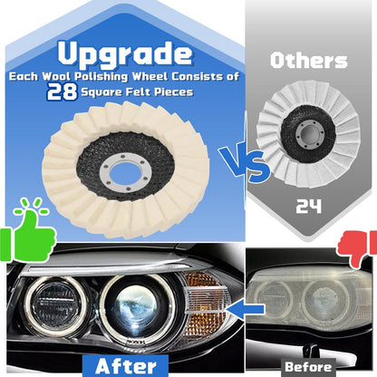 RadiantPro – Professionele Polijstpads | 1+2 GRATIS