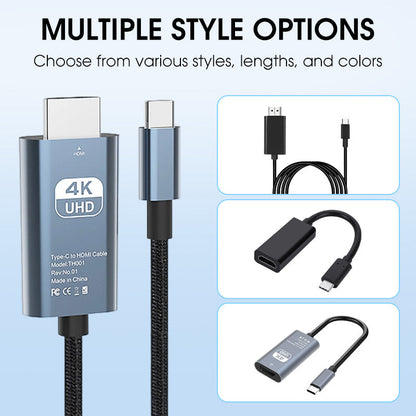 Type-C naar HDMI Adapter — Indrukwekkend Scherpe Beeldkwaliteit