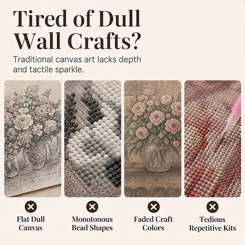 LumaCraft Diamond Art Set – Ontsteek Vreugde, Ontspan Diep