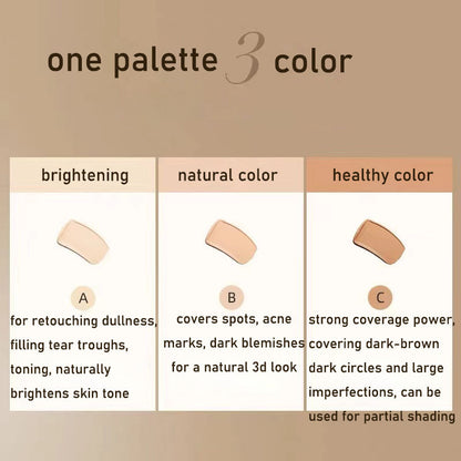 Driekleurige Concealer - Perfecte Kleurcorrectie & Huidverzorging