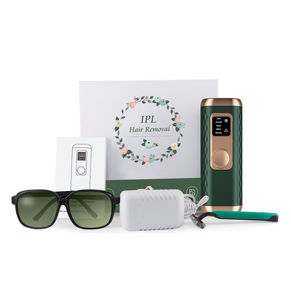 LuminaLuxe IPL Set — Koele Comfort, Zijdezachte Huid