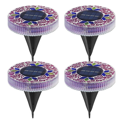 RadianceAura 4 delige set — Solar Tuinverlichting | 50% KORTING