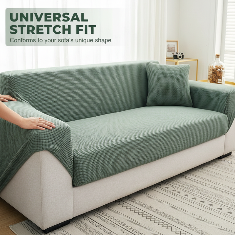 SofaShield — Stretch-Sofahoes | 50% KORTING