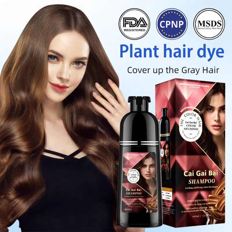 HerbaGlow — Haarkleur Shampoo | 2+1 GRATIS
