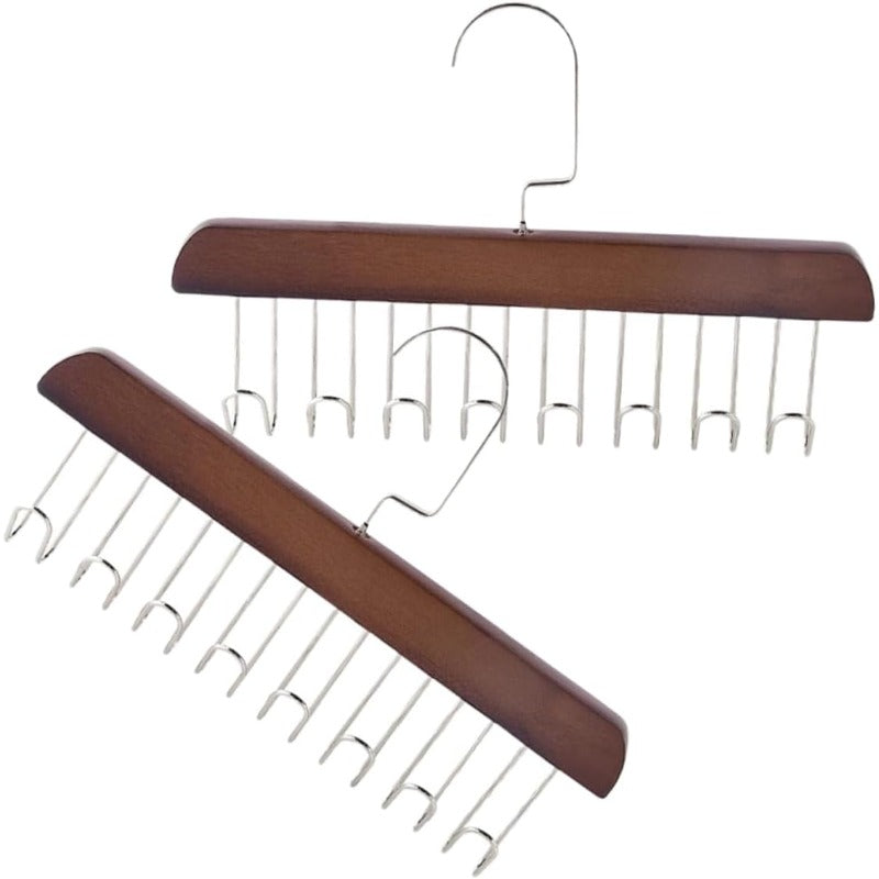 Tijdloze Hout & Staal Multi-Haakhouder – Direct Bestellen, Moeiteloze Elegantie