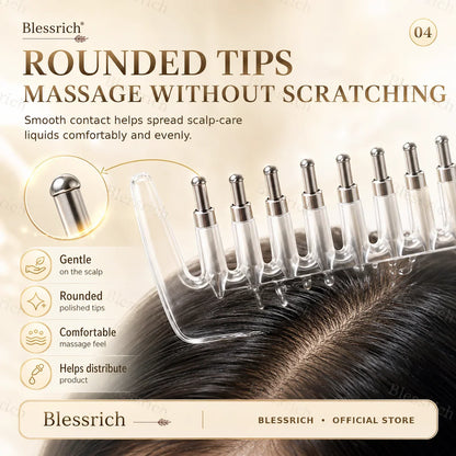 FollicleFlow Serumkam — Nauwkeurige Toepassing, Maximale Zorg