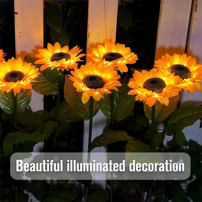 SunGlow — Solar-zonnebloemlampen | 1+1 GRATIS