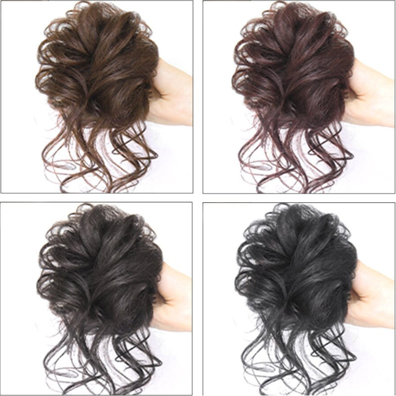 Lupu Synthetische Haarstuk Strik Chignon – Direct Glamoureus Volume