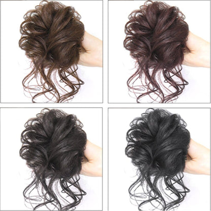 Lupu Synthetische Haarstuk Strik Chignon – Direct Glamoureus Volume