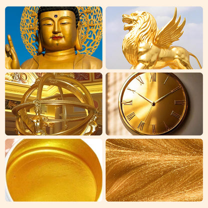 GoldLuxe — Metallic Leaf Verf met GRATIS kwast | 50% KORTING