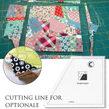 Creatief quilt-snijmal