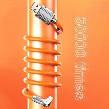GlowCharge™ – Draaibare Kabel met Magnetische Oplaadconnector | 1+2 GRATIS