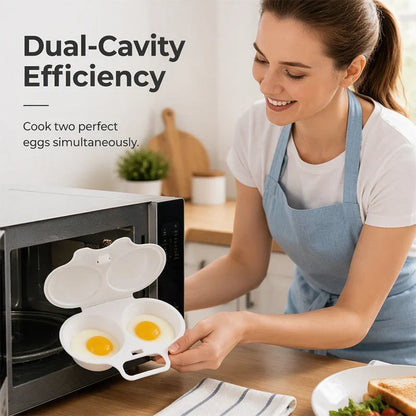 EggEase Duo — Perfecte Eieren, Moeiteloze Ochtenden