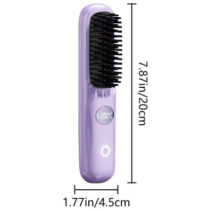 VibeBrush — Snoerloze Stijlborstel | 50% KORTING