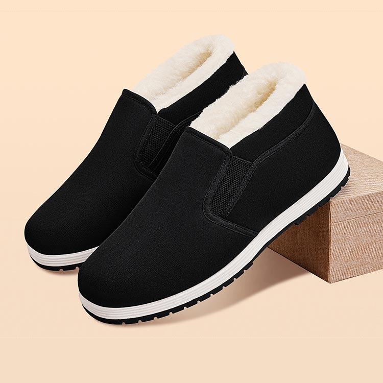 Kyle – Heren Katoenen Winterschoenen met Antislip Grip